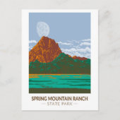 Spring Mountain Ranch State Park Nevada  Briefkaart (Voorkant)