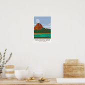 Spring Mountain Ranch State Park Nevada Retro  Poster (Keuken)