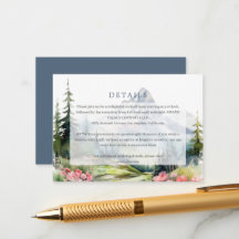 Spring Mountains Floral Wedding Details Behuizing