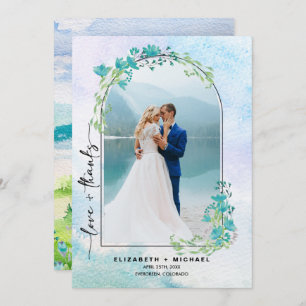 Spring Mountains Weddenschap Hartelijk dank Save The Date