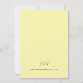 Spring Multi Kleur Bloemen Huwelijk 3a Kaart (Achterkant)