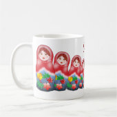 Spring Nesting Dolls Koffiemok (Links)
