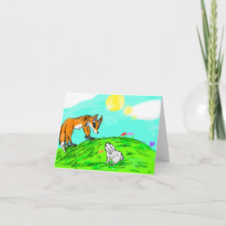 Spring Note Card Kaart