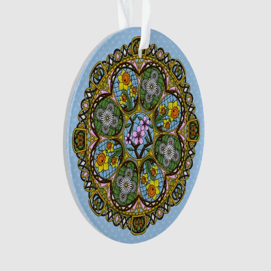 Spring Nouveau Acryl Ornament (voorkant)
