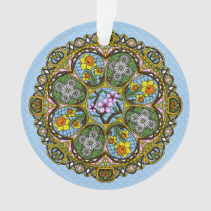 Spring Nouveau Acryl Ornament