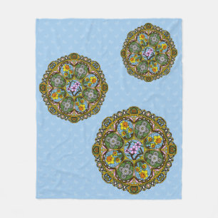 Spring Nouveau Fleece Blanket Deken