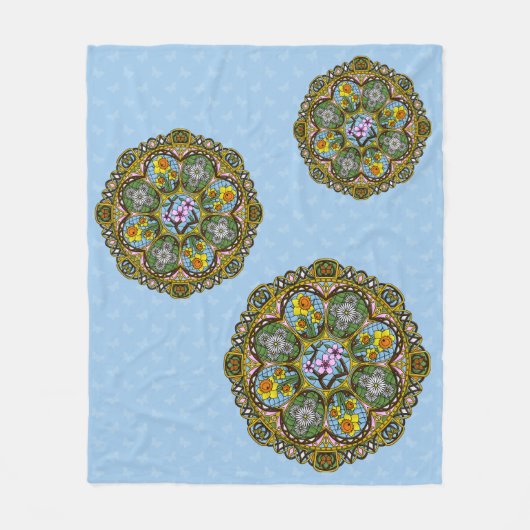 Spring Nouveau Fleece Blanket Deken (Voorkant)