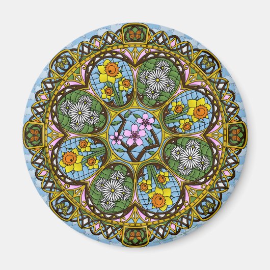 Spring Nouveau Magneet (Voorkant)