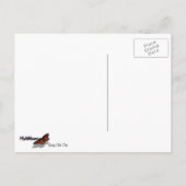 Spring Oak Tree Vibrant Natuur Briefkaart (Achterkant)