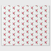 Spring omwikkelpapier cadeaupapier (Vlak)