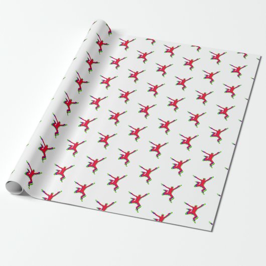 Spring omwikkelpapier cadeaupapier (Uitgerold)