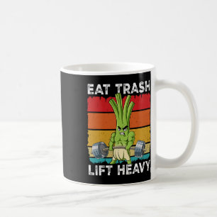 Spring Onion Gym Gewichtstraining Eet Trash Lift H Koffiemok