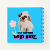 Spring op de Wilde Kant Notitieboek (Achterkant)