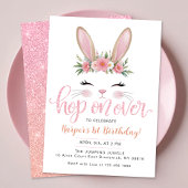 Spring op het Schattigee verjaardagsfeestje voor k Kaart