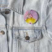Spring Orchid Ronde Button 5,7 Cm (In situ)
