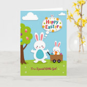 Spring Ovoids Fun Scene Card Kaart (Gele Bloem)