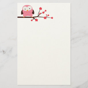 Spring Owl Briefpapier