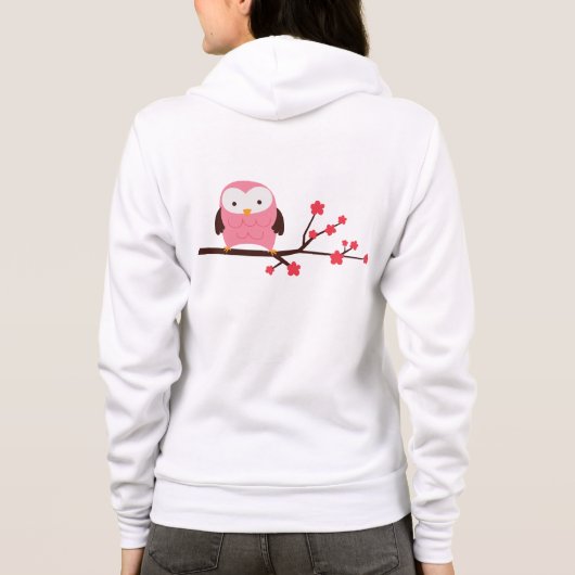 Spring Owl Hoodie (Achterkant)