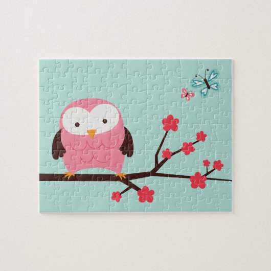 Spring Owl Legpuzzel (Horizontaal)