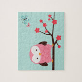 Spring Owl Legpuzzel (Verticaal)