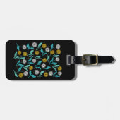 Spring Paardebloem Bloemen en Bladeren Design Bagagelabel (Voorkant horizontaal)