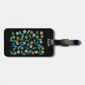 Spring Paardebloem Bloemen en Bladeren Design Bagagelabel (Achterkant horizontaal)