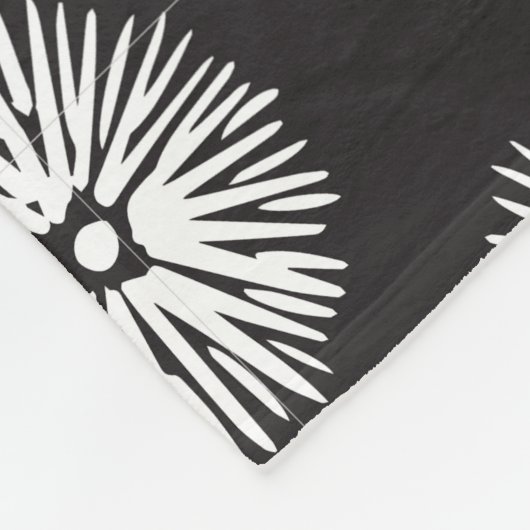 Spring Paardebloem Bloemen en Bladeren Design Fleece Deken (Hoek)