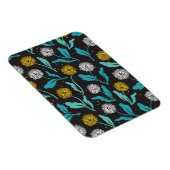 Spring Paardebloem Bloemen en Bladeren Design Magneet (Rechterzijde)