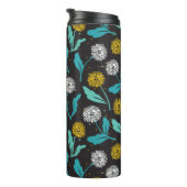 Spring Paardebloem Bloemen en Bladeren Design Thermosbeker (Geroteerd rechts)