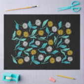 Spring Paardebloem Bloemen en Bladeren Design Tissuepapier (Craft)