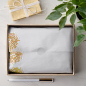 Spring Paardebloem Bloemen en Bladeren Design Tissuepapier (Geschenk)