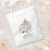 Spring Paarse Lavender Floral Shower Favor Bags Bedankzakje (Geknipt)