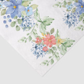 Spring Pastel Florals Decoupage Paper Tissuepapier (Detail)