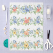 Spring Pastel Florals Decoupage Paper Tissuepapier (Craft)