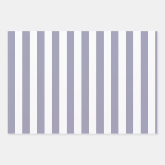 Spring Pastel Gestreepte Patroon Set Inpakpapier Vel (Voorkant 3)