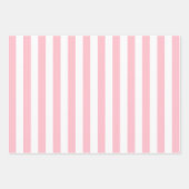 Spring Pastel Gestreepte Patroon Set Inpakpapier Vel (Voorkant 2)