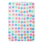 Spring Pastel Spots Badmat (Voorkant Verticaal)