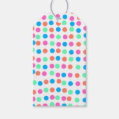 Spring Pastel Spots Cadeaulabel (Voorkant)