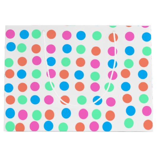Spring Pastel Spots Groot Cadeauzakje (Voorkant)