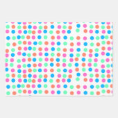 Spring Pastel Spots Inpakpapier Vel (Voorkant)