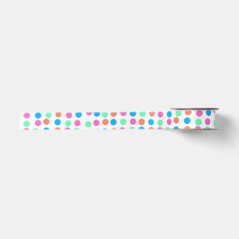 Spring Pastel Spots Satijnen Lint