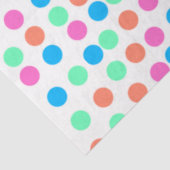 Spring Pastel Spots Tissuepapier (Detail)