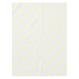 Spring Pastel Stripe Tafelkleed