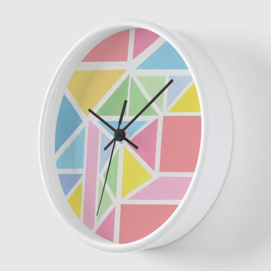 Spring Pastels geometrische print (Hoek)