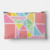 Spring Pastels geometrische print Etui (Achterkant)