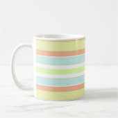 Spring Pastels Stripe Mok (Links)