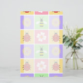 Spring Patches Stationery Briefpapier (Staand voorkant)