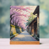 Spring Pathways of Kyoto Acryl Bord (Neutraal)