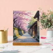 Spring Pathways of Kyoto Acryl Bord (Huwelijk)
