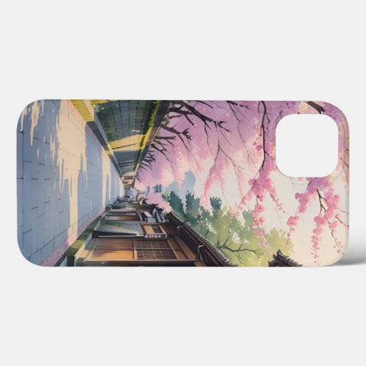 Spring Pathways of Kyoto Case-Mate iPhone Case (Achterkant (horizontaal))